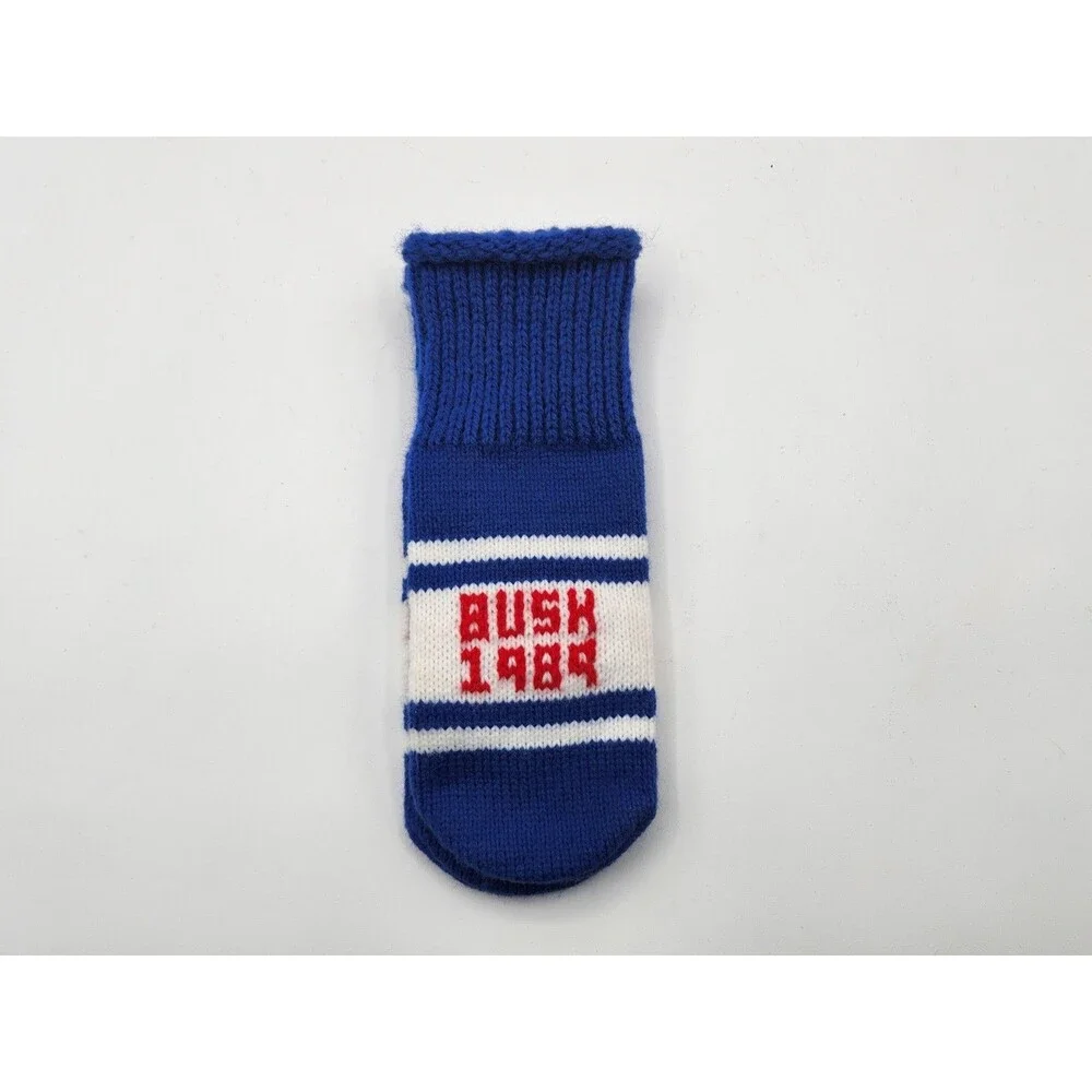 Vintage 1989 George H.W. Bush Inauguration Knitted Mittens